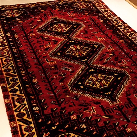 1970年頃 トライバルラグ キリム ギャベ ギャッベ 約85x156cm  